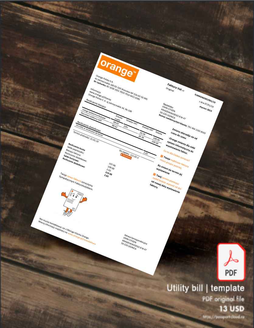 Utility bill | Albanian Power | Albania